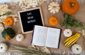 full of thanks A bunch of food sitting on a table