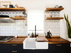 The best way to free up kitchen space A kitchen room filled with furniture