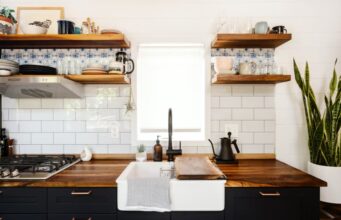 The best way to free up kitchen space A kitchen room filled with furniture